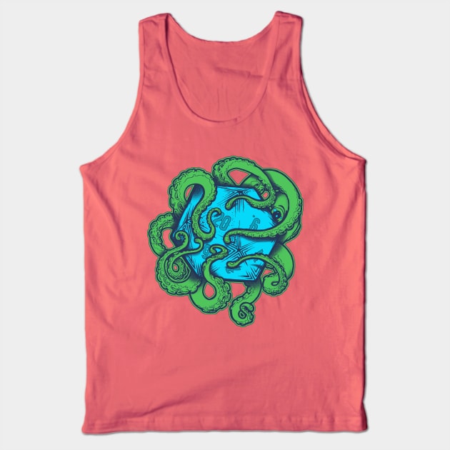 Monster of the Deep [alt] Tank Top by DCLawrenceUK